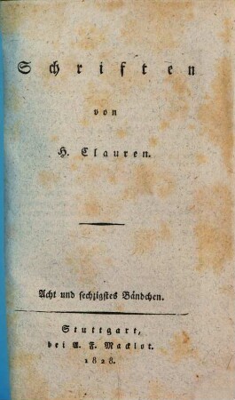Schriften, 68