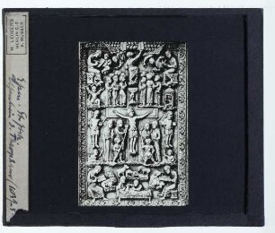 unbekannt, Elfenbein des Theophanu-Evangeliars,unbekannt, Theophanu-Evangeliar