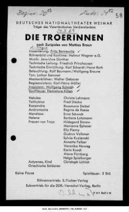 Die Troerinnen