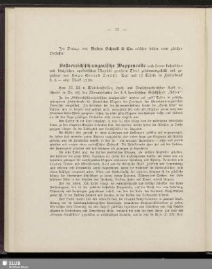 Im Verlag von Anton Schroll & Co. erschien früher vom gleichen Verfasser: ...