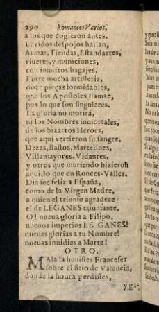 290-294, Mala la huuistes Franceses
