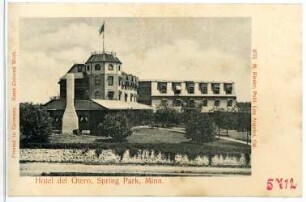 Spring Park. Hotel del Otero, Spring Park, Minn.