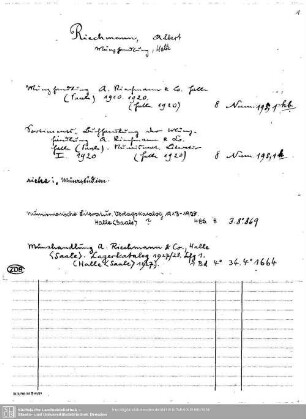 Riechmann, Albert