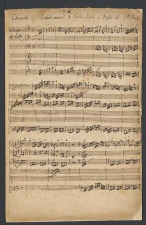 Konzerte; cemb, strings; B-Dur; H 429; Wq 25