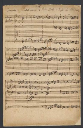 Konzerte; cemb, strings; B-Dur; H 429; Wq 25