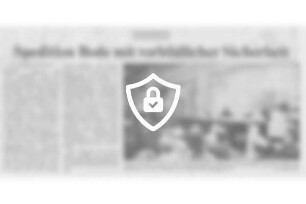 Spedition Bode mit vorbildlicher Sicherheit