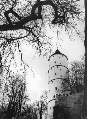 Der weiße Turm in Biberach