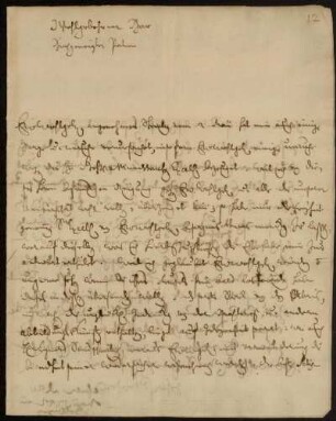 Brief von Johann Matthias Gesner an Johann Friedrich von Uffenbach. Göttingen, 20.5.1742