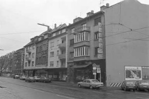 Planungen zum Abbruch der Häuser Karlstraße 51 - 57 im Zusammenhang mit der Erweiterung der Karlstraße
