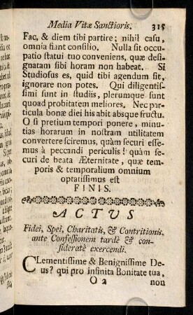 315-320, Fidei, Spei, Charitatis, & Contritionis, ante ...