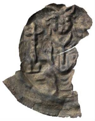 Fundmünze, Brakteat, 1240 - 1260