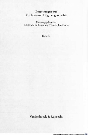 Empfangene Allmacht : die Christologie Tilemann Heshusens ; (1527-1588)