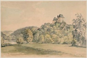Schloss Burgk an der Saale bei Schleiz