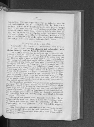 Sitzung am 18. Februar 1902.