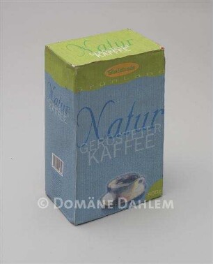 Verpackungs-Muster für "Reichelt Natur Gerösteter Kaffee"