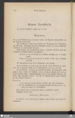 Graue Farbstoffe