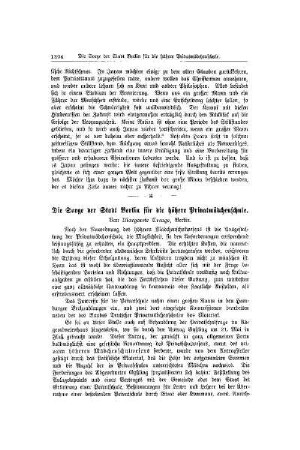 Die Sorge der Stadt Berlin für die höhere Privatmädchenschule