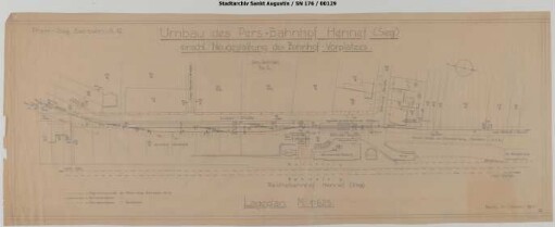 Hennef Personenbahnhof: Umbau des Personenbahnhofs einschließlich Neugestaltung des Bahnhofsvorplatzes.
