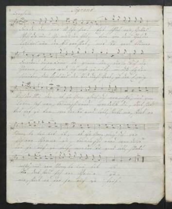 Soprano, Friede deiner Asche
