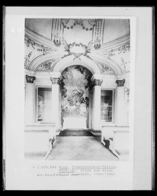 Palais Schwarzenberg — Kapelle