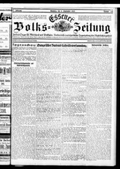 Essener Volks-Zeitung. 1869-1941