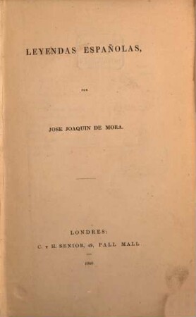 Leyendas Españolas