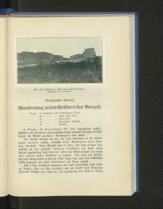 Sechzehntes Kapitel. Wanderung zu den Gräbern der Vorzeit.