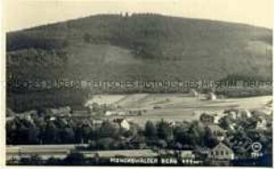 Ansicht vom Mönchswalder Berg im Lausitzer Gebirge