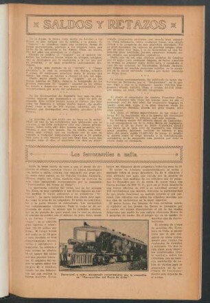 Los ferrocarriales a nafta