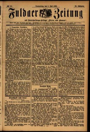 Ausgabe vom Donnerstag, den 09. Juli 1896.