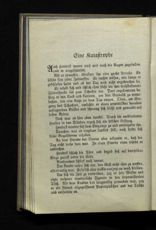 Eine Katastrophe