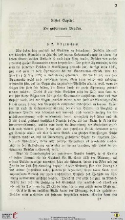Erstes Capitel: Die gußeisernen Brücken
