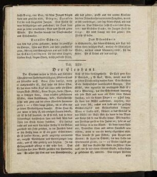 Tab. XXV. Der Elephant. - Tabula XXVI. Die Fischotter,...
