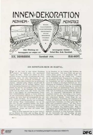 Ein Künstler-Heim in Isartal
