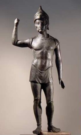 Etruskische Kriegerstatuette