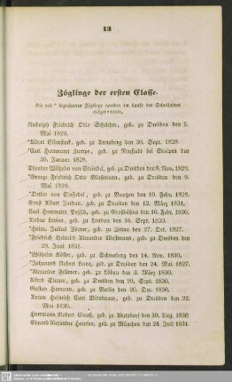 Zöglinge