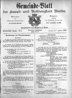 1892,6: No. 6, 7. Februar 1892