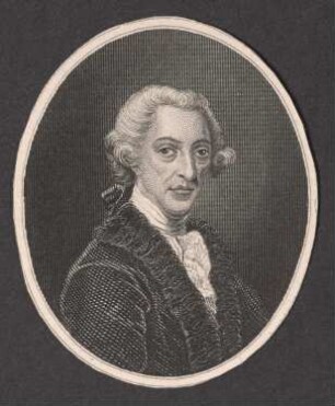 Porträt Thomas Augustine Arne (1710-1778)