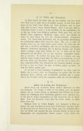 53. Cäsar im Kriege mit Pompejus