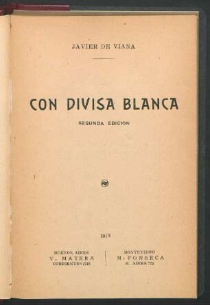 Con divisa blanca
