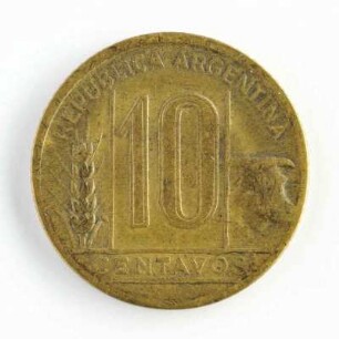 10 Centavos Argentinien 1947