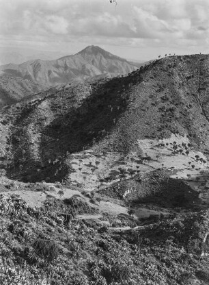 Gebirge : Berghänge in Eritrea