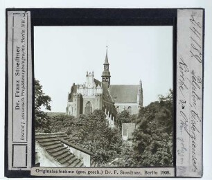 Pelplin, Klosterkirche : Außenansicht von O