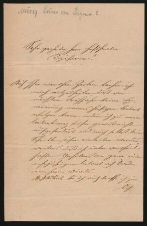 Brief an Max Schloß : 07.11.1867