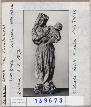 Berlin, Staatl. Museen: Madonna aus Burgund