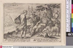 [Gallus unter einem Baum; Gallus under a tree; Gallus]