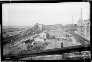 Bau Me 111 Zentralstation für Kohlen- und Koksförderanlage, Me 227 Lagerraum und Büro, Me 228 Werkstatt und Lager