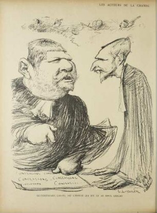 Les Acteurs de la grande comédie dreyfusienne