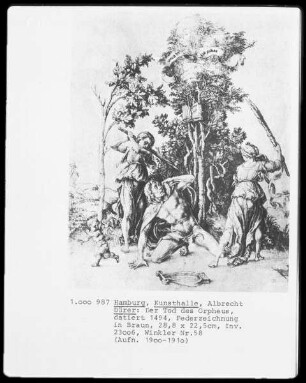 Der Tod des Orpheus