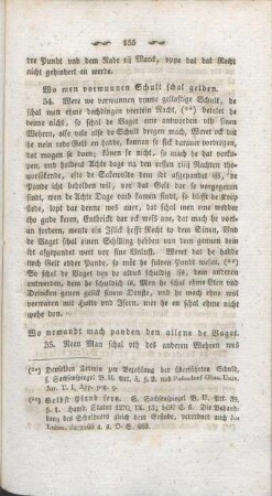 Wo men vorwunnen Schult schal gelden.